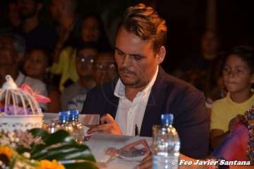 Yashyra Gonzalez y Carlos Santana, Miss y Míster de El Caracol 2018 (Foto Francisco Javier Santana)